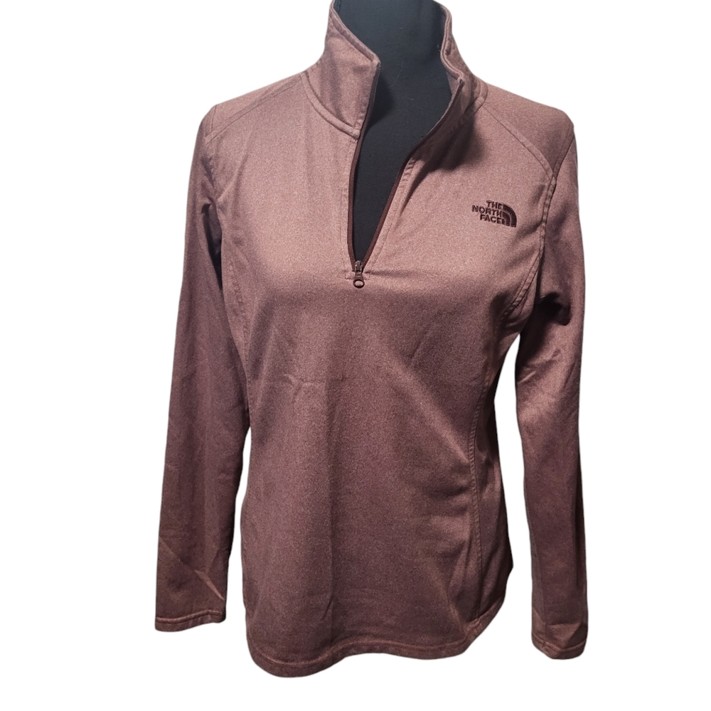 North Face TKA Pullover Maroon sz M